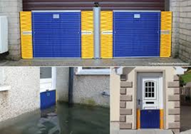 barriere anti inondation pour porte